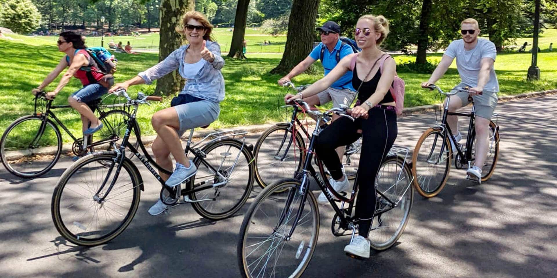 Spanish Bike Tour in Central Park