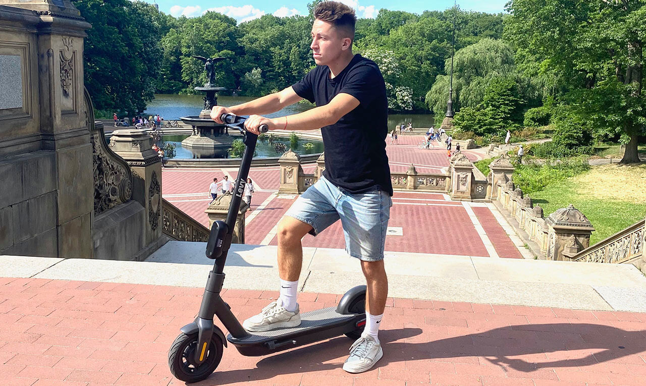 electric scooter in new york